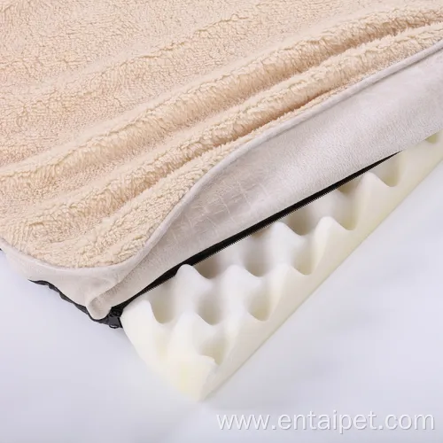 Puppy Fleece Orthopedic Pads Durable Dog Bed Mat